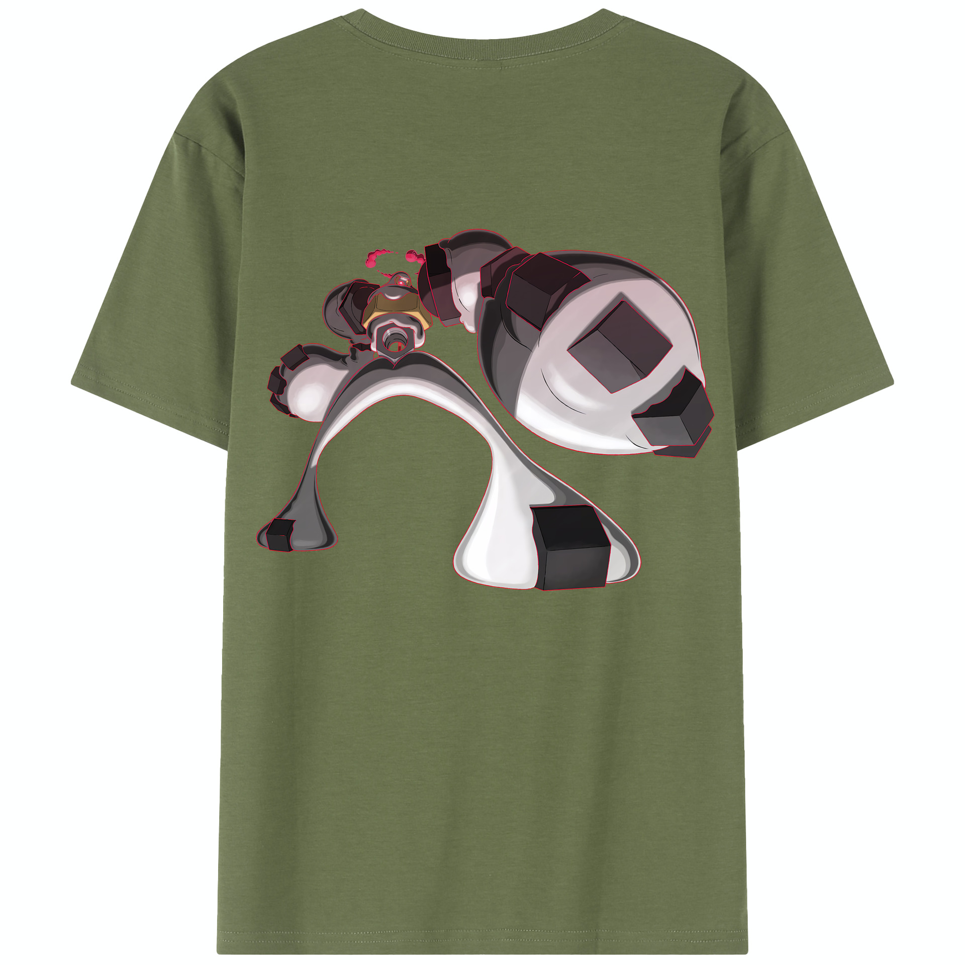 （画像用） ポケットモンスター Pokémon 綿100％半袖Tシャツ（背面プリント）